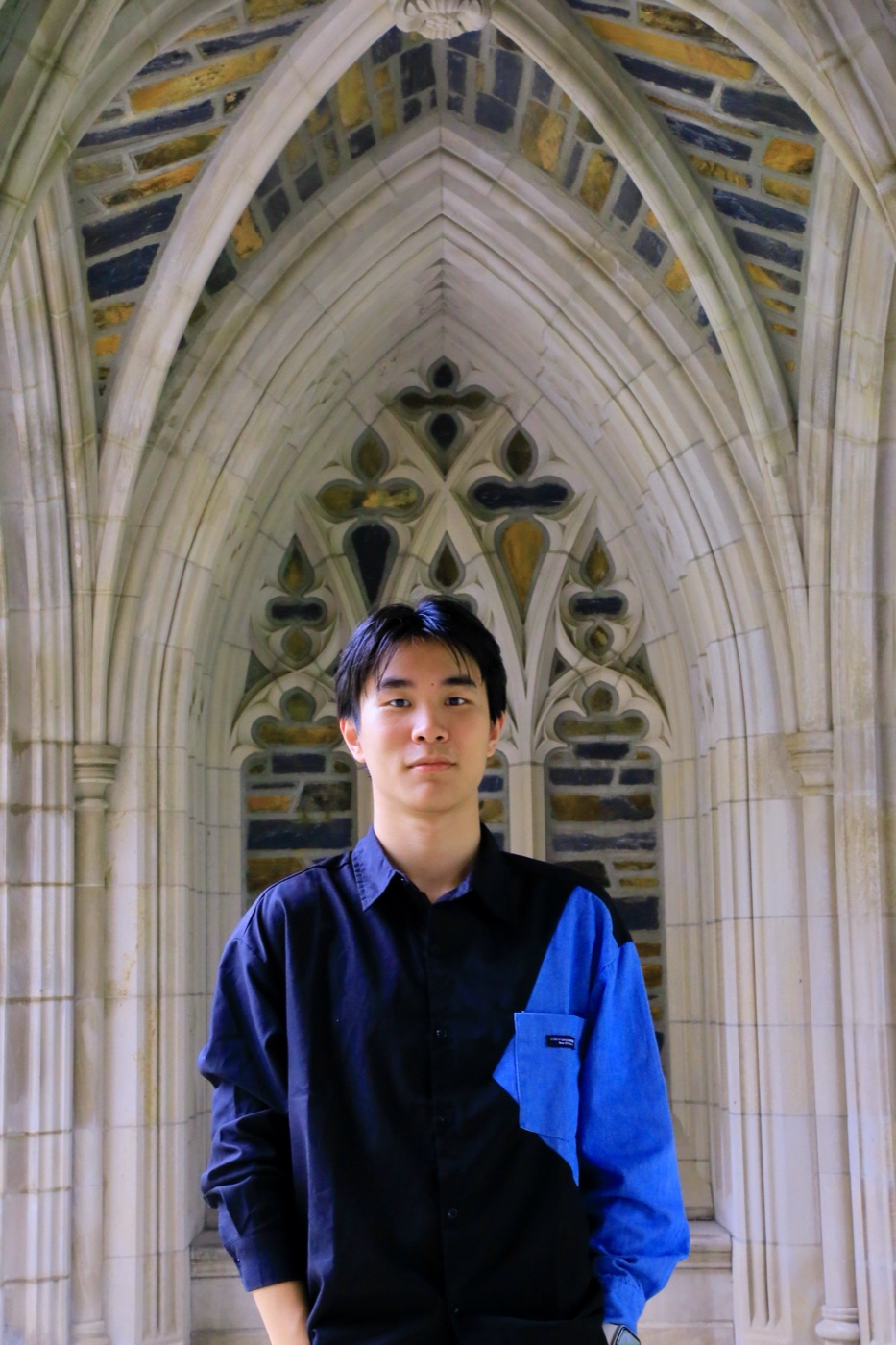 Standing in the nave of Duke Chapel