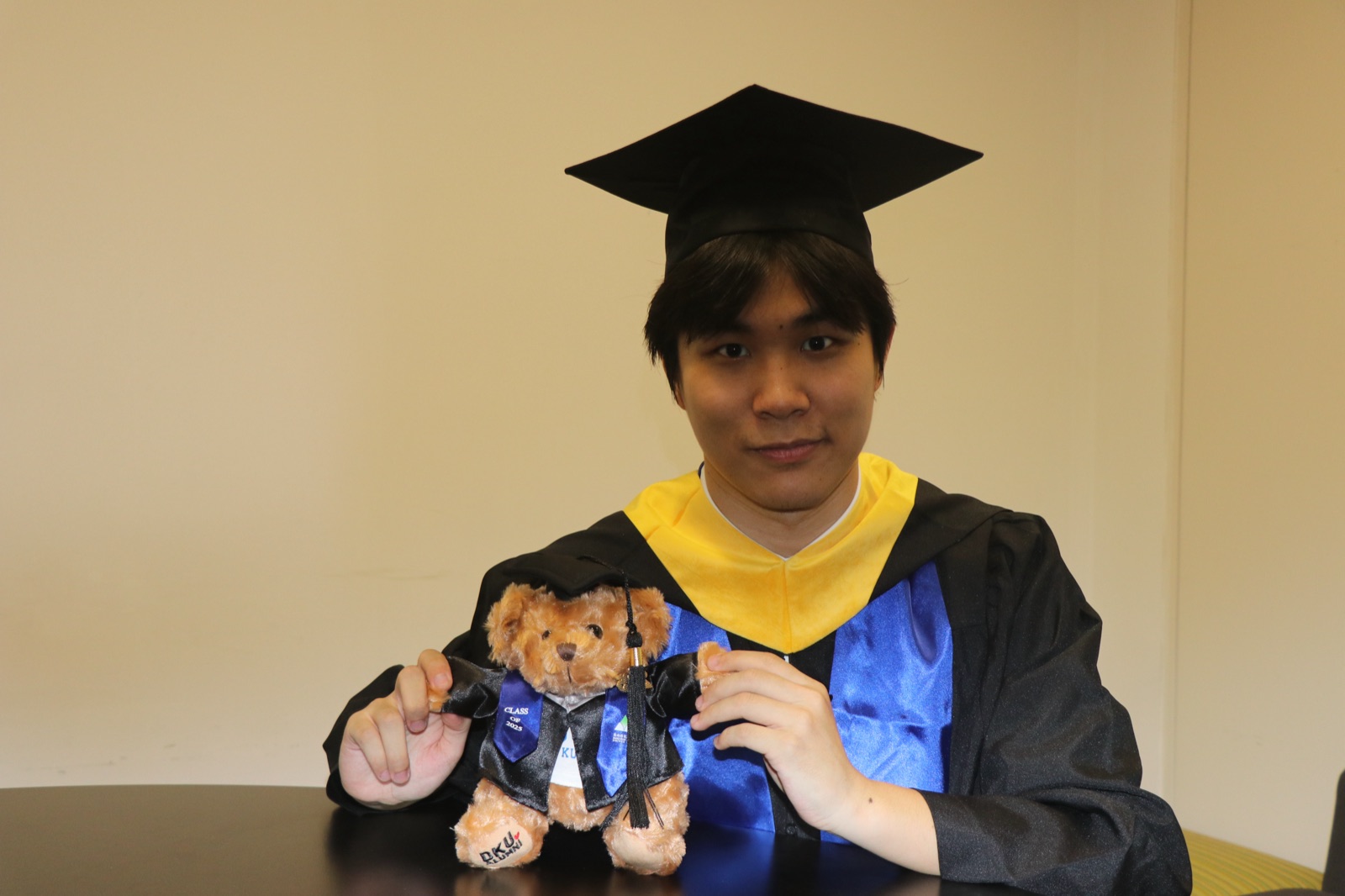 Undergraduate graduation photo